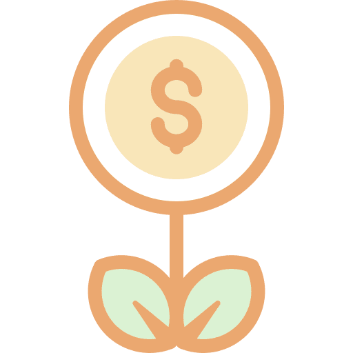 Growth growth investment dollar icon Growth growth investment dollar icon
