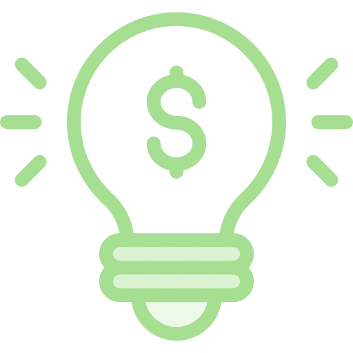 Idea strategy business and finance idea icon Idea strategy business and finance idea icon