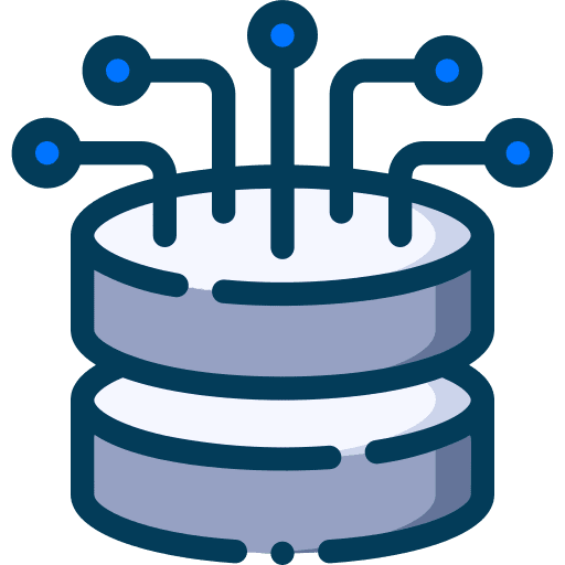Database storage server computer icon