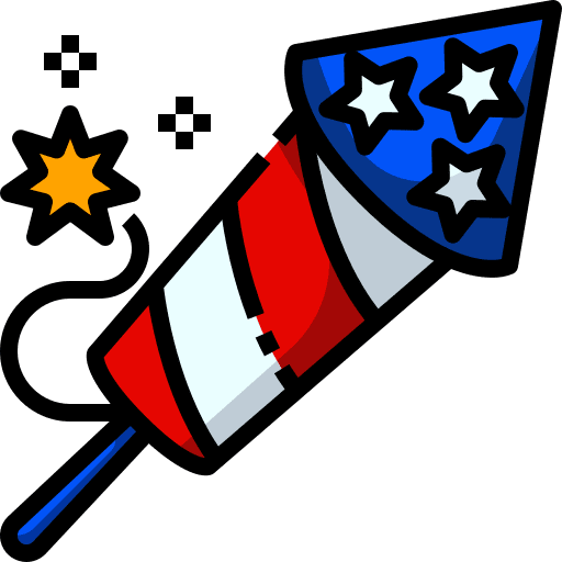 Firework firecracker usa entertainment icon