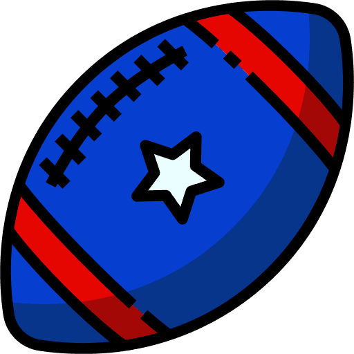 American football equipment sport equipment education icon American football equipment sport equipment education icon