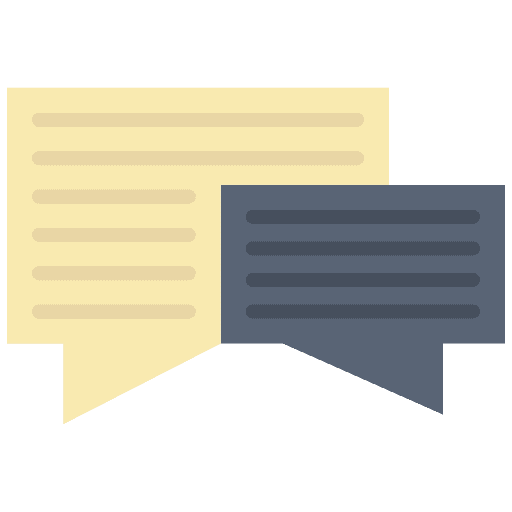 Discussion communications speech bubble dialogue icon Discussion communications speech bubble dialogue icon
