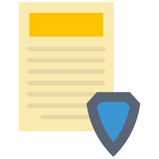 Protection house purchase insurance icon Protection house purchase insurance icon