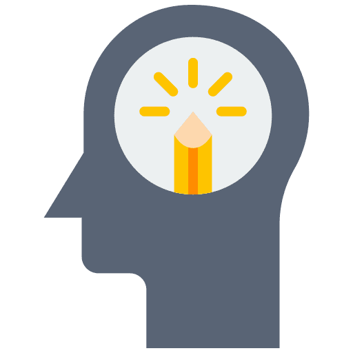 Thinking think design thinking google for education icon Thinking think design thinking google for education icon