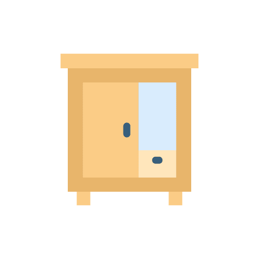 Cupboard cabinet cupboard home furniture icon