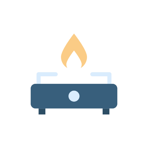 Gas stove gas stove cooking stove food and restaurant icon