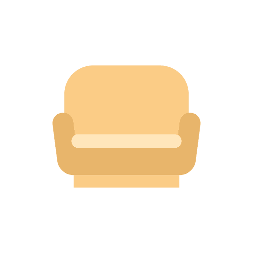 Sofa rest sixty fourth note rest spa and relax icon