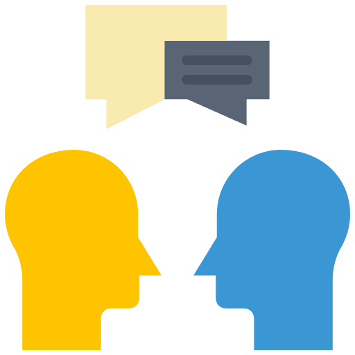Talk customer communications communication icon Talk customer communications communication icon