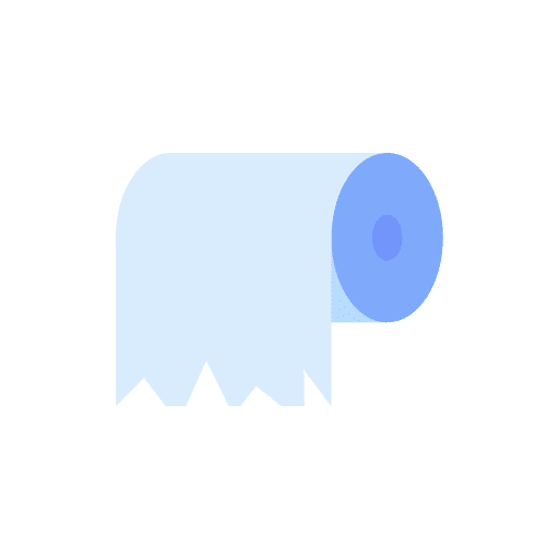 Toilet paper toilet paper wc hygienic icon
