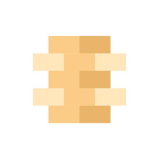 Wall security protection stone icon