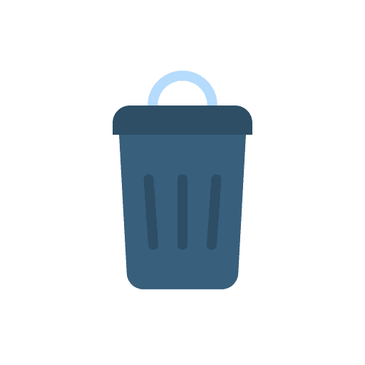 Trash can basket tools and utensils garbage icon Trash can basket tools and utensils garbage icon