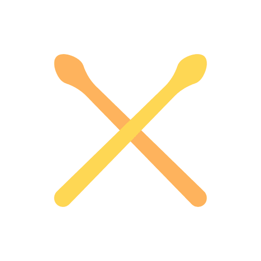 Drumstick music drum musical instrument icon Drumstick music drum musical instrument icon