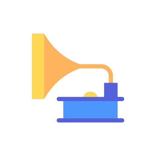 Gramophone vinyl disc vinyl electronics icon Gramophone vinyl disc vinyl electronics icon