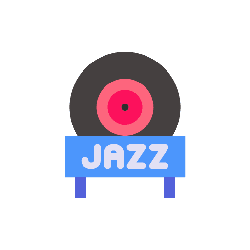 Jazz vinyl vinyl record compact disc icon Jazz vinyl vinyl record compact disc icon