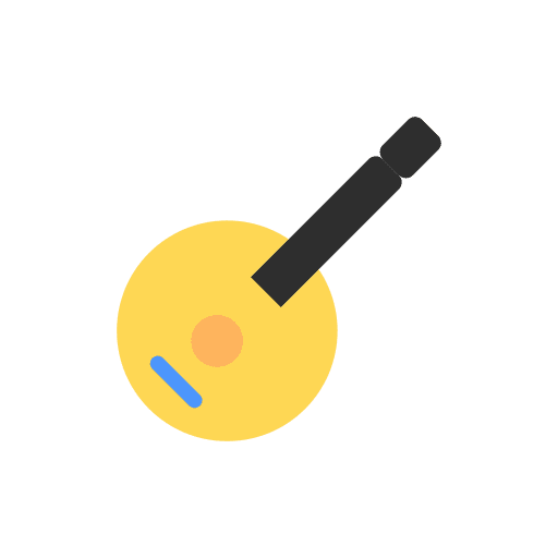 Banjo string instrument musical instrument orchestra icon Banjo string instrument musical instrument orchestra icon