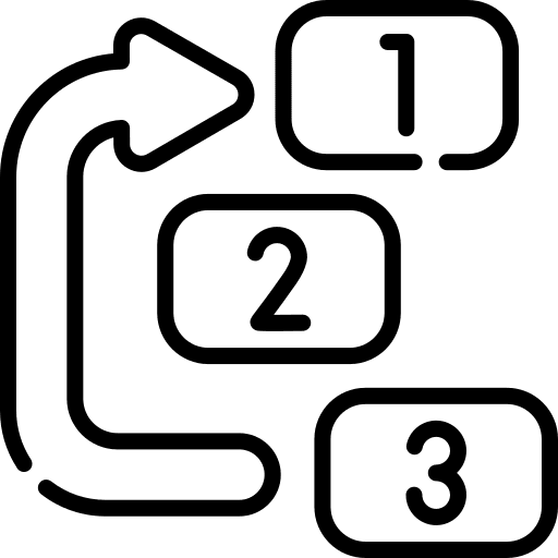 Prioritize business and finance organization prioritize icon