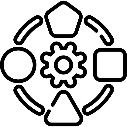 Developing developing square triangle icon Developing developing square triangle icon