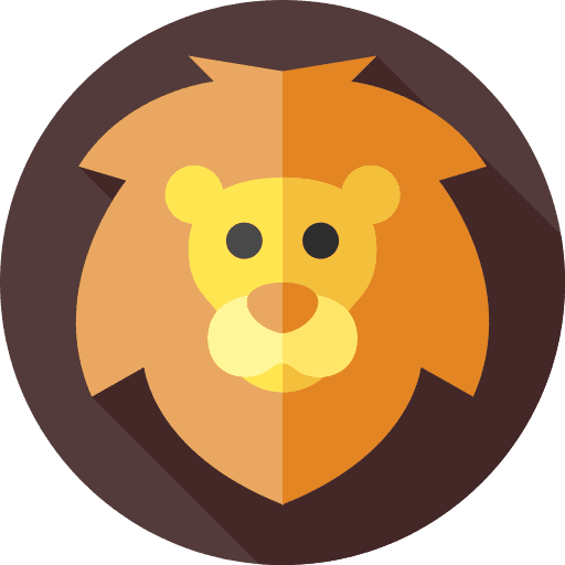 Lion animals lion animal kingdom icon