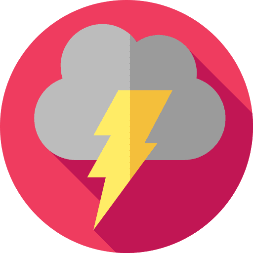 Storm lightning weather thunderstorm icon Storm lightning weather thunderstorm icon