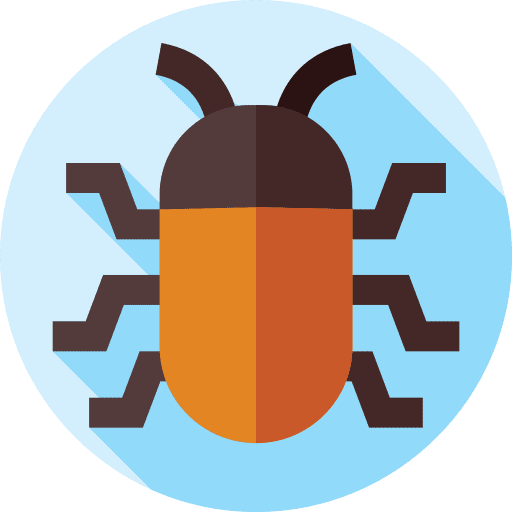 Bug animal kingdom wildlife beetle icon Bug animal kingdom wildlife beetle icon