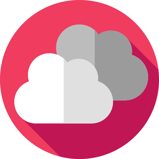 Cloudy forecast meteorology climate icon Cloudy forecast meteorology climate icon