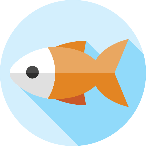 Fish ocean aquarium animals icon Fish ocean aquarium animals icon