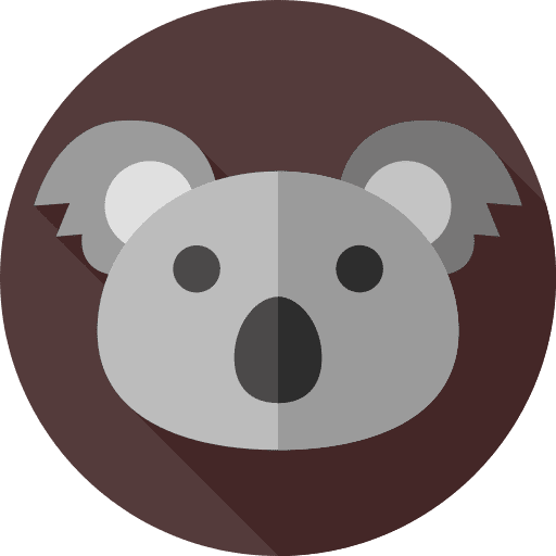 Koala animal kingdom animals zoo icon Koala animal kingdom animals zoo icon