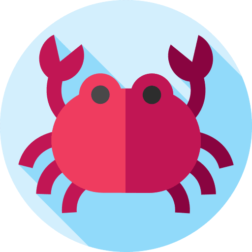 Crab animals crab aquarium icon Crab animals crab aquarium icon
