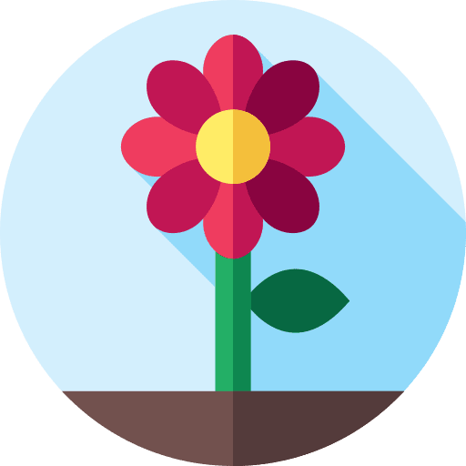 Flower nature botanical blossom icon Flower nature botanical blossom icon