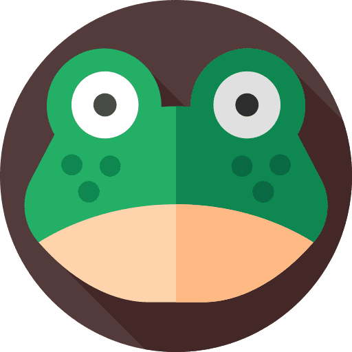 Frog animal kingdom wildlife fauna icon Frog animal kingdom wildlife fauna icon