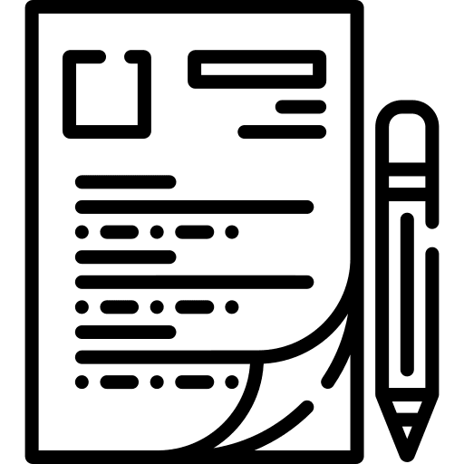 Test test document education icon Test test document education icon