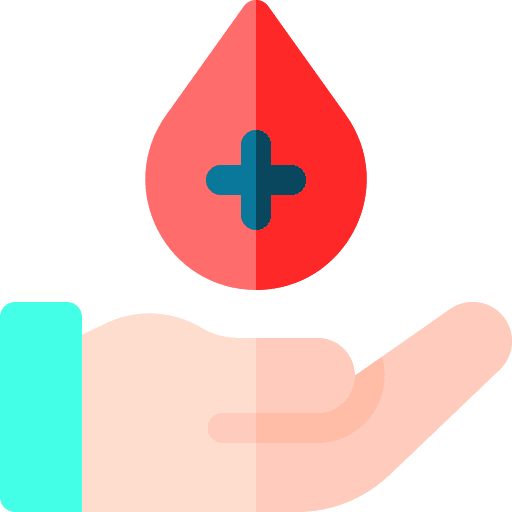 Blood healthcare and medical sanitary blood drop icon Blood healthcare and medical sanitary blood drop icon