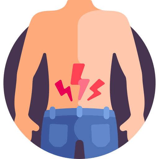 Back pain hurt injured back pain icon Back pain hurt injured back pain icon