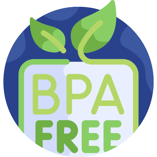 Bpa free label signaling forbidden icon Bpa free label signaling forbidden icon