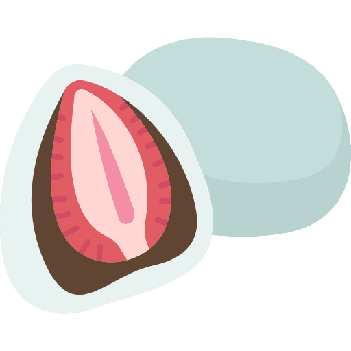 Daifuku japanese oriental food and restaurant icon Daifuku japanese oriental food and restaurant icon