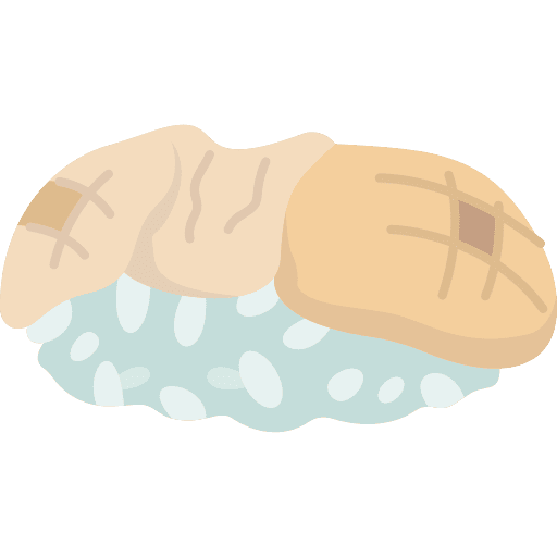 Nigiri sushi raw japanese food icon Nigiri sushi raw japanese food icon