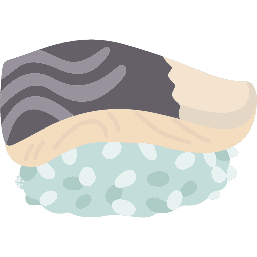 Sushi fish food and restaurant japanese food icon Sushi fish food and restaurant japanese food icon