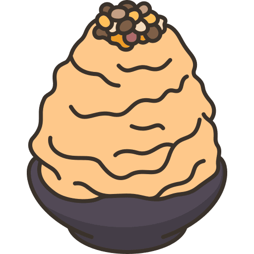 Shaved ice food and restaurant sweet shaved ice icon Shaved ice food and restaurant sweet shaved ice icon