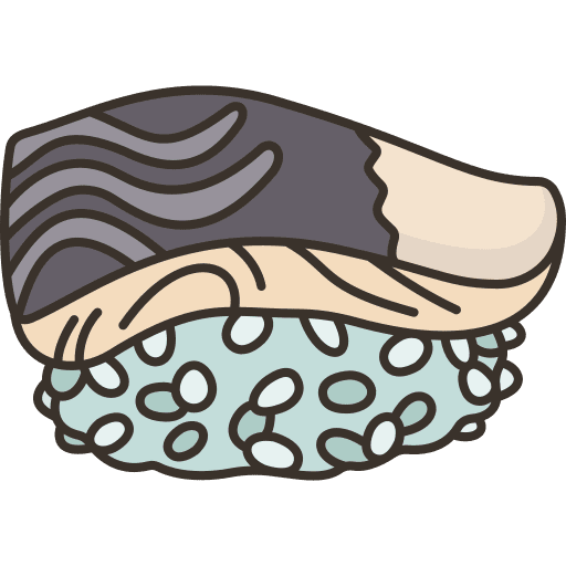 Sushi food and restaurant rice nigiri icon Sushi food and restaurant rice nigiri icon