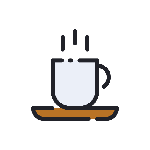 Coffee cup food and restaurant cafe tea cup icon Coffee cup food and restaurant cafe tea cup icon