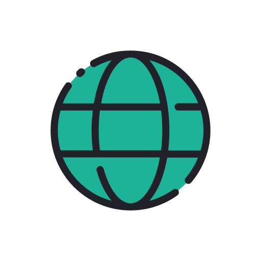 Globe wireless internet earth globe seo and web icon Globe wireless internet earth globe seo and web icon