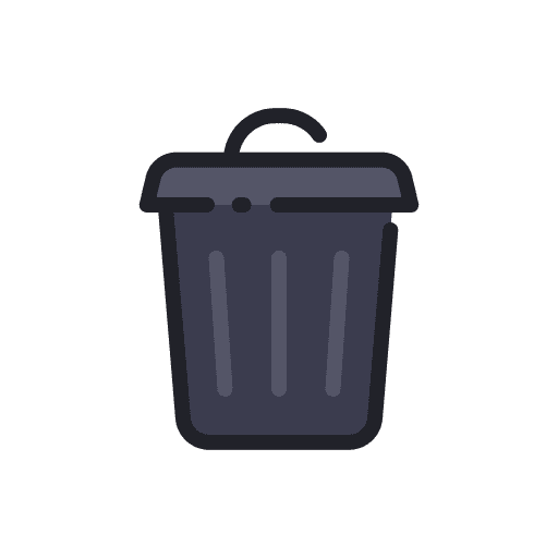 Trash bin garbage can rubbish can miscellaneous icon Trash bin garbage can rubbish can miscellaneous icon