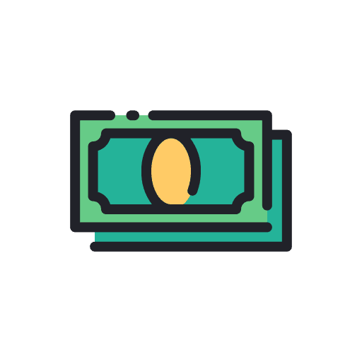Money business and finance financing business icon Money business and finance financing business icon