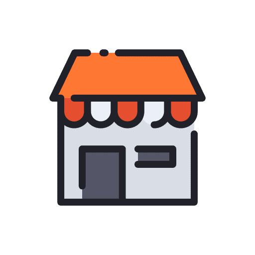 Shop store mall architecture and city icon Shop store mall architecture and city icon