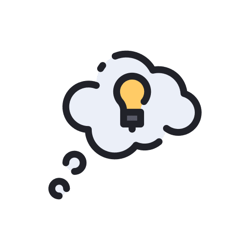 Thinking bubble motivation positive attitude positive thinking icon Thinking bubble motivation positive attitude positive thinking icon