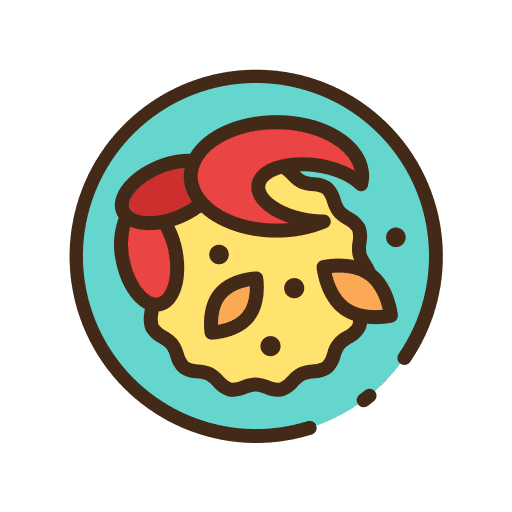 Chili crab chili crab food and restaurant meal icon Chili crab chili crab food and restaurant meal icon