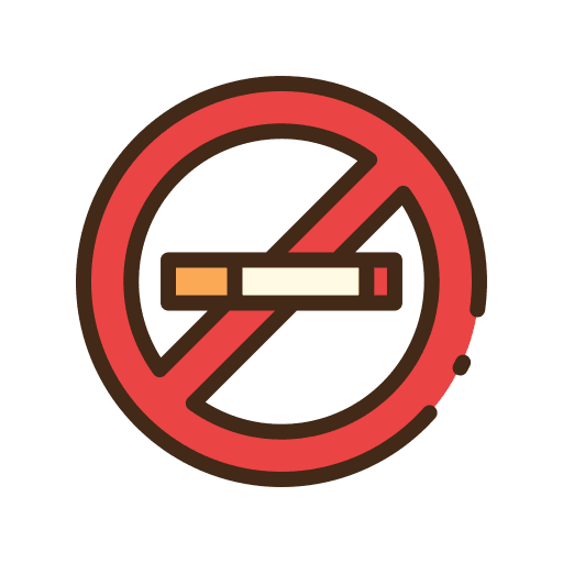 No smoking smoking healthcare symbol icon No smoking smoking healthcare symbol icon