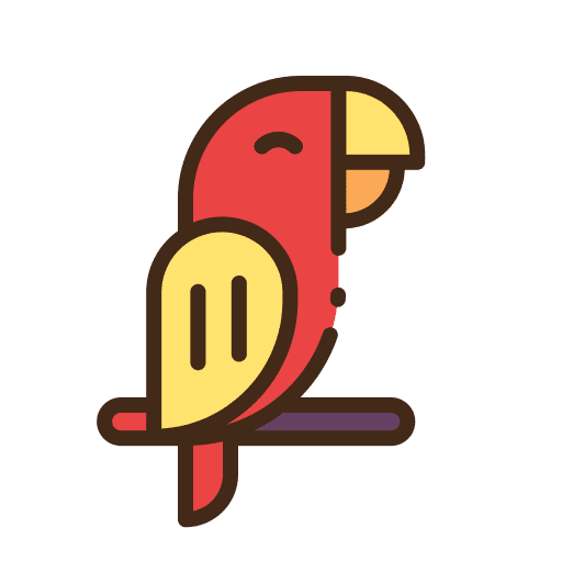 Parrot bird parrot animals icon Parrot bird parrot animals icon