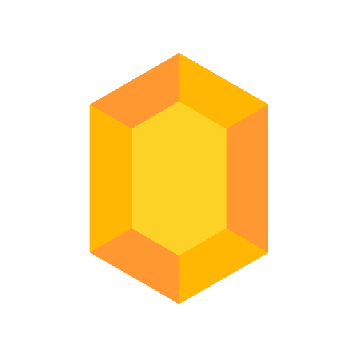 Gem quality fashion gem icon