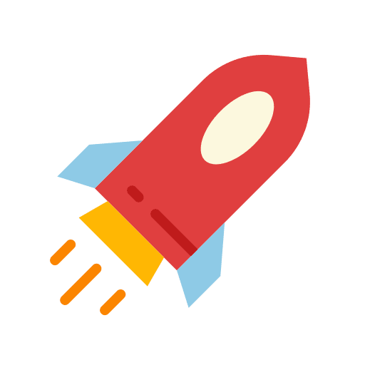 Rocket rocket launch space shuttle space ship launch icon